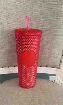 New—STARBUCKS large 24 oz Pink Studded Spiked 2019 Tumbler Cup Mug - Sold on eBay Dec, 31st 2019 for $27.49