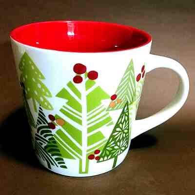 NWT Starbucks Coffee Cup Mug 2010 Christmas Tree  Holiday Bone China 16 Oz NEW - Sold on eBay Dec, 31st 2019 for $17.00