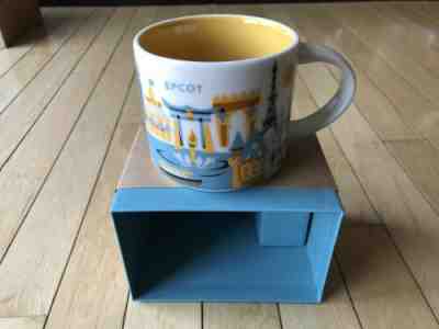 Starbucks You Are Here Collection Disney Epcot Ceramic Porcelain Mug in Box NEW - Sold on eBay Dec, 31st 2019 for $20.00