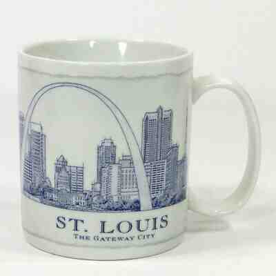 Starbucks Coffee ST. LOUIS 18oz Mug Cup 2008 Architecture Series Gateway City - Sold on eBay Dec, 31st 2019 for $24.95