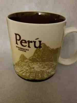 2011 Starbucks Peru Global Icon YAH You Are Here 16 Oz Coffee Mug - Sold on eBay Dec, 31st 2019 for $64.95
