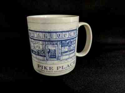 First Starbucks Store Mug Pike Place 2008   Coffee Mug 18 Oz - Sold on eBay Dec, 31st 2019 for $24.00