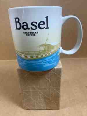 2014 Starbucks City Mug 16 oz BASEL Series Switzerland - Discontinued Brand New - Sold on eBay Dec, 31st 2019 for $24.99