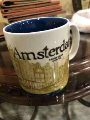 Starbucks AMSTERDAM Global Icon City Mug 16oz Discontinued Collector Cup 2010 - Sold on eBay Dec, 31st 2019 for $34.99