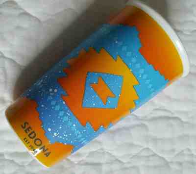 Starbucks Travel Mug 2016  Sedona Arizona 12 OZ w Lid Southwestern Design - Sold on eBay Dec, 31st 2019 for $24.00
