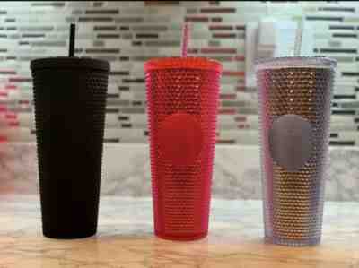 Starbucks Fall 2019 Limited Edition Studded Tumbler Cup - Bundle (set of 3) - Sold on eBay Dec, 31st 2019 for $140.00