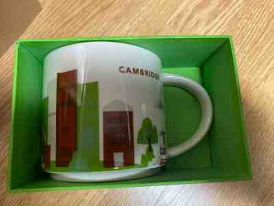 Starbucks YOU ARE HERE YAH Collection - CAMBRIDGE, Boston Massachusetts 14oz Mug - Sold on eBay Dec, 31st 2019 for $35.00