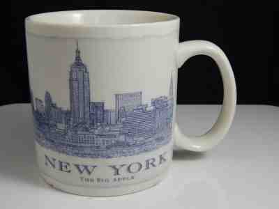 18oz Starbucks Coffee Mug Tea Cup New York Architect Series "The Big Apple" 2011 - Sold on eBay Dec, 31st 2019 for $22.50