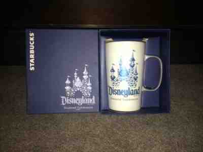 Disney Parks Disneyland 60th Diamond Celebration Starbucks Mug Coffee 2015 NIB - Sold on eBay Dec, 31st 2019 for $27.99