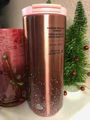 Brand New Starbucks 2019 Radiant Pink Small Hot Cup Tumbler for Holiday Presents - Sold on eBay Dec, 30th 2019 for $15.25