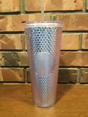 Starbucks Platinum Bling Studded Cold Cup Tumbler WINTER HOLIDAY LIMITED EDITION - Sold on eBay Dec, 30th 2019 for $23.50