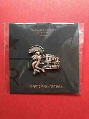 2019 China Starbucks reserve roastery Shanghai happy 2nd annivereary pin - Sold on eBay Dec, 30th 2019 for $19.99