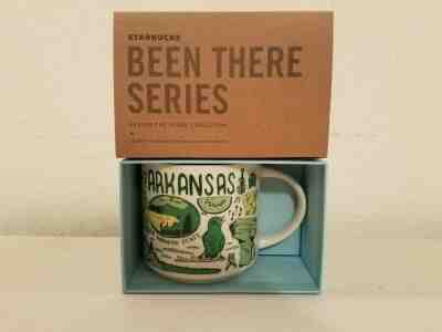 Starbucks Been There Series Arkansas 14oz Coffee Mug NIB - Sold on eBay Dec, 30th 2019 for $25.99