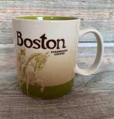 Starbucks Boston 2009 Global Icon Collector Series Coffee Cup Mug 16oz - Sold on eBay Dec, 30th 2019 for $49.99