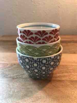 STARBUCKS Stackable Cups Mugs Nesting Bowls Bone China 2009, Great Condition! - Sold on eBay Dec, 30th 2019 for $19.99