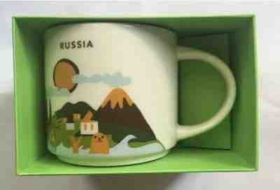 Starbucks Russia you Are Here Coffee Mug Cup 14 Oz Collection 2018 - Sold on eBay Dec, 30th 2019 for $25.00