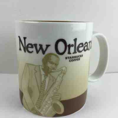 2009 Starbucks New Orleans Louisiana Collector Series City Icon Mug 16oz Genuine - Sold on eBay Dec, 30th 2019 for $34.99