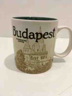 Starbucks BUDAPEST Coffee Tea Cup Mug 16 oz Global Icon City Series 2014 - Sold on eBay Dec, 30th 2019 for $35.00