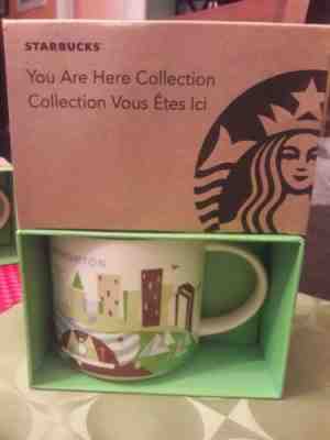 NIB With SKU STARBUCKS  EDMONTON, CANADA You Are Here (YAH)  14 Oz Mug. Rare - Sold on eBay Dec, 30th 2019 for $28.00