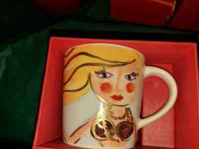 Starbucks Mini Mug 2015 Demi Espresso Mermaid Siren 3oz/89ml New in box - Sold on eBay Dec, 30th 2019 for $15.95