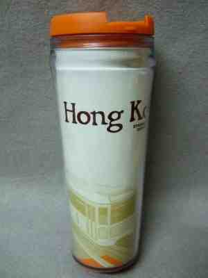 STARBUCKS Coffee City Mug To Go Travel Tumbler 12oz HONG KONG - THE PEAK TRAM  - Sold on eBay Dec, 30th 2019 for $19.99