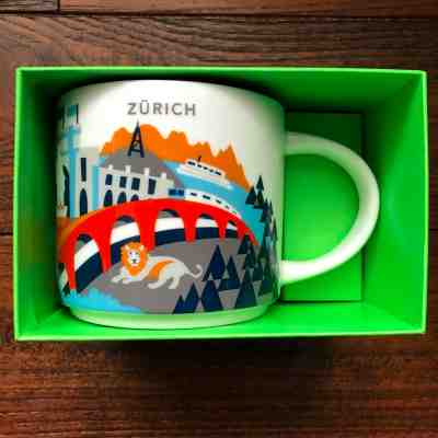 Starbucks ZURICH SWITZERLAND YOU ARE HERE collection city mug cup  - Sold on eBay Dec, 29th 2019 for $46.95