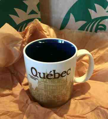 NEW Starbucks Quebec City Icon Mug Brand New Ville de Québec Rare Coffee Canada - Sold on eBay Dec, 29th 2019 for $47.95