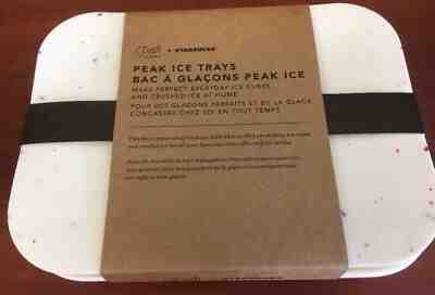 Starbucks Peak Ice Trays silicone Crushed or Cube ice coffee NEW  fast FREE ship - Sold on eBay Dec, 29th 2019 for $28.88