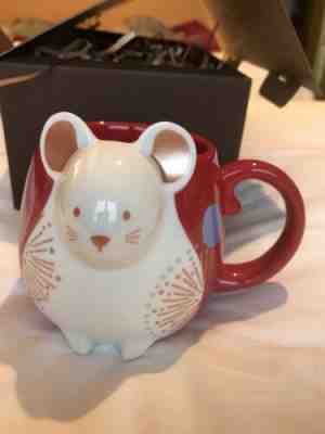 STARBUCKS JAPAN 2020 YEAR OF THE RAT MUG 355 ML NEW YEAR MUG WITH BOX - Sold on eBay Dec, 29th 2019 for $45.00