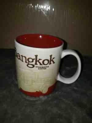 Starbucks Coffee Mug BANGKOK Global City Icon Series 16 Oz 2009 - Sold on eBay Dec, 29th 2019 for $20.00