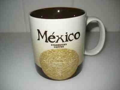 Starbucks City Mug Cup Global Icon Series Mexico 16oz  ~ EUC - Sold on eBay Dec, 29th 2019 for $22.49