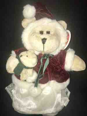 New 2005 Starbucks Bearista Bear Plush Stuffed 43rd Edition Christmas Girl Bear - Sold on eBay Dec, 29th 2019 for $15.00