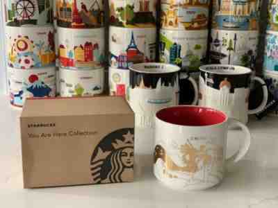 Starbucks China Golden Dragon Mug Cup You are here YAH new in box w/SKU *RARE - Sold on eBay Dec, 29th 2019 for $30.00