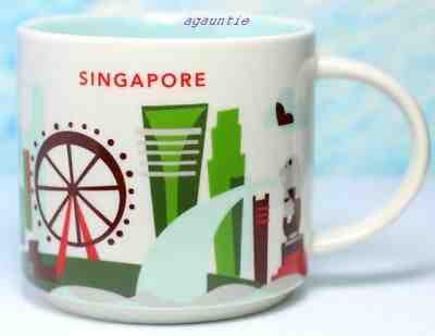 US SELLER - New Starbucks You Are Here Coffee Singapore Merlion Mug Cup 14 oz. - Sold on eBay Dec, 29th 2019 for $43.99
