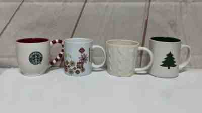 STARBUCKS Holiday Christmas Collectible Winter Mugs Lot Of 4 - Sold on eBay Dec, 29th 2019 for $44.85