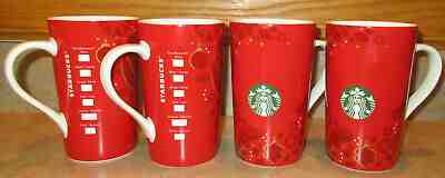 STARBUCKS 2013 NEW W/ TAG HOLIDAY CHRISTMAS ORNAMENT RED CUP MUG 16 OZ ORIG. BOX - Sold on eBay Dec, 29th 2019 for $51.96