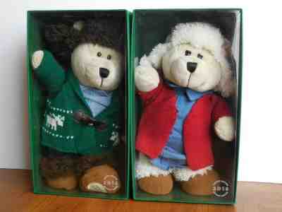 NIB 2016 Limited Edition Starbucks Bearista Bears Set Christmas - Sold on eBay Dec, 29th 2019 for $40.00