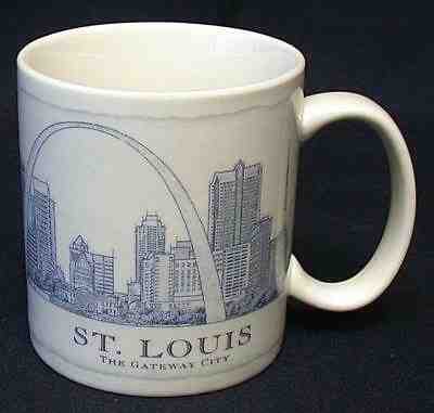 STARBUCKS 2007 18 OZ ST LOUIS ARCHITECT SERIES COFFEE MUG GATEWAY CITY - Sold on eBay Dec, 29th 2019 for $19.99