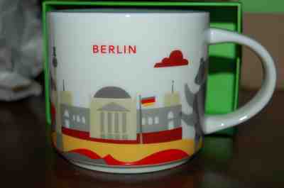 New Authentic Starbucks BERLIN Germany Mug You Are Here Collection  - Sold on eBay Dec, 29th 2019 for $39.00