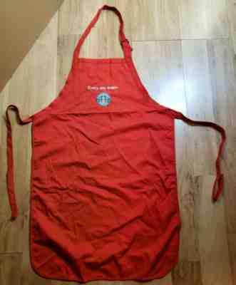 Red Starbucks Apron - Every day Magic holiday Christmas  - Sold on eBay Dec, 29th 2019 for $39.99