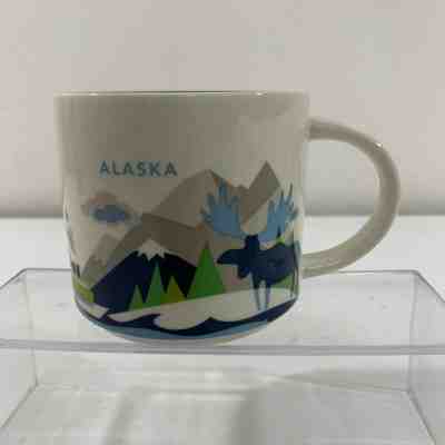 Starbucks You Are Here Collection Alaska USA Coffee Tea Mug Cup 2014 New  - Sold on eBay Dec, 29th 2019 for $34.94