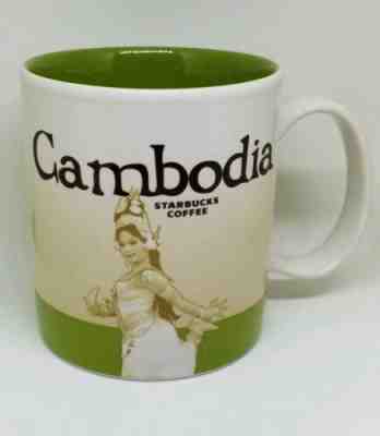 Original Starbucks City Mug 16 oz Global icon city Cambodia, Series 2016 - Sold on eBay Dec, 29th 2019 for $49.00