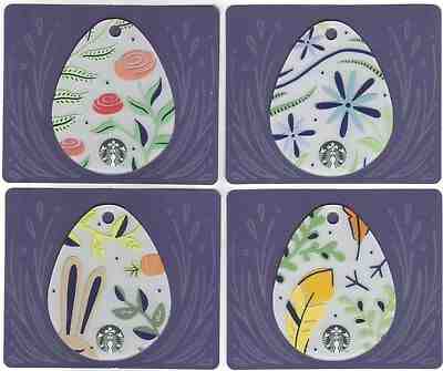 CYPRUS  Starbucks cards Set * EASTER EGGS + ICE CREAM * 2018 & 2019 - RARE - Sold on eBay Dec, 29th 2019 for $15.00