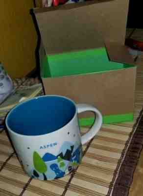 Aspen, Colorado Starbucks You Are Here Coffee Mug New in Box  - Sold on eBay Dec, 29th 2019 for $26.48
