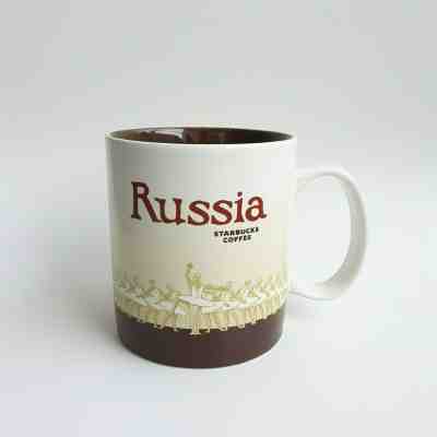 Original Starbucks City Mug 16 oz Global icon city RUSSIA, Series 2016, New - Sold on eBay Dec, 29th 2019 for $18.00