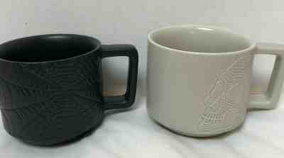 SET of 2 LOT Halloween 2019 Starbucks Skull & Spider Web Mug Cup Ceramic 12 oz - Sold on eBay Dec, 29th 2019 for $29.99