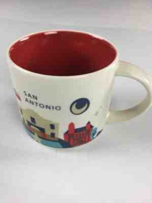 Starbucks SAN ANTONIO You Are Here Collection Mug Coffee Cup 14 oz 2015 - Sold on eBay Dec, 29th 2019 for $18.99