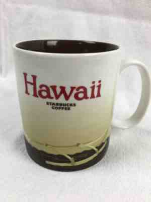 Starbucks Hawaii Coffee Mug Cup City Icon Series Collection Collector 16 oz 2008 - Sold on eBay Dec, 29th 2019 for $39.97