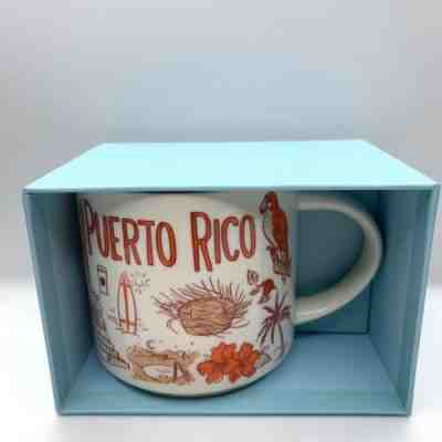 NEW Starbucks Puerto Rico Been There Series Coffee Collectors Mug NIB - Sold on eBay Dec, 29th 2019 for $34.95