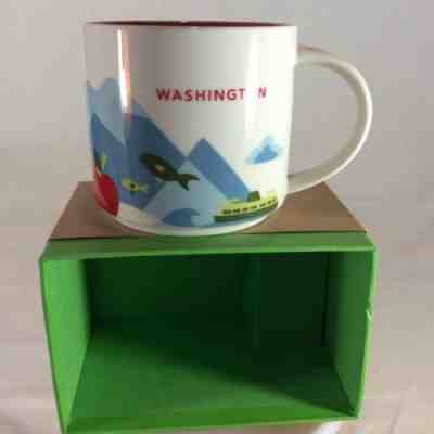Starbucks You Are Here Washington Mug Box Sku - Sold on eBay Dec, 28th 2019 for $18.88